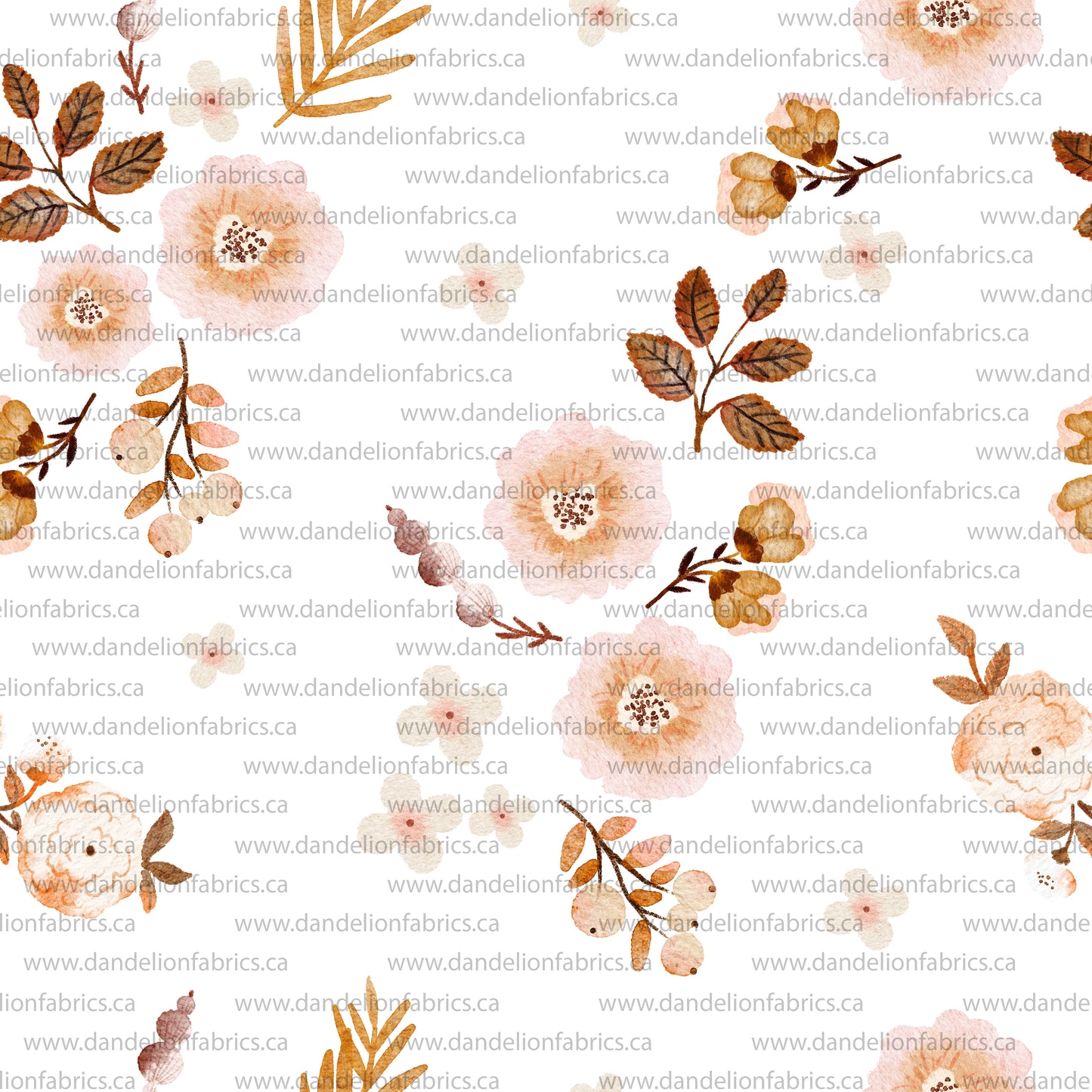 Ember Floral | Eureka Jersey Knit Fabric