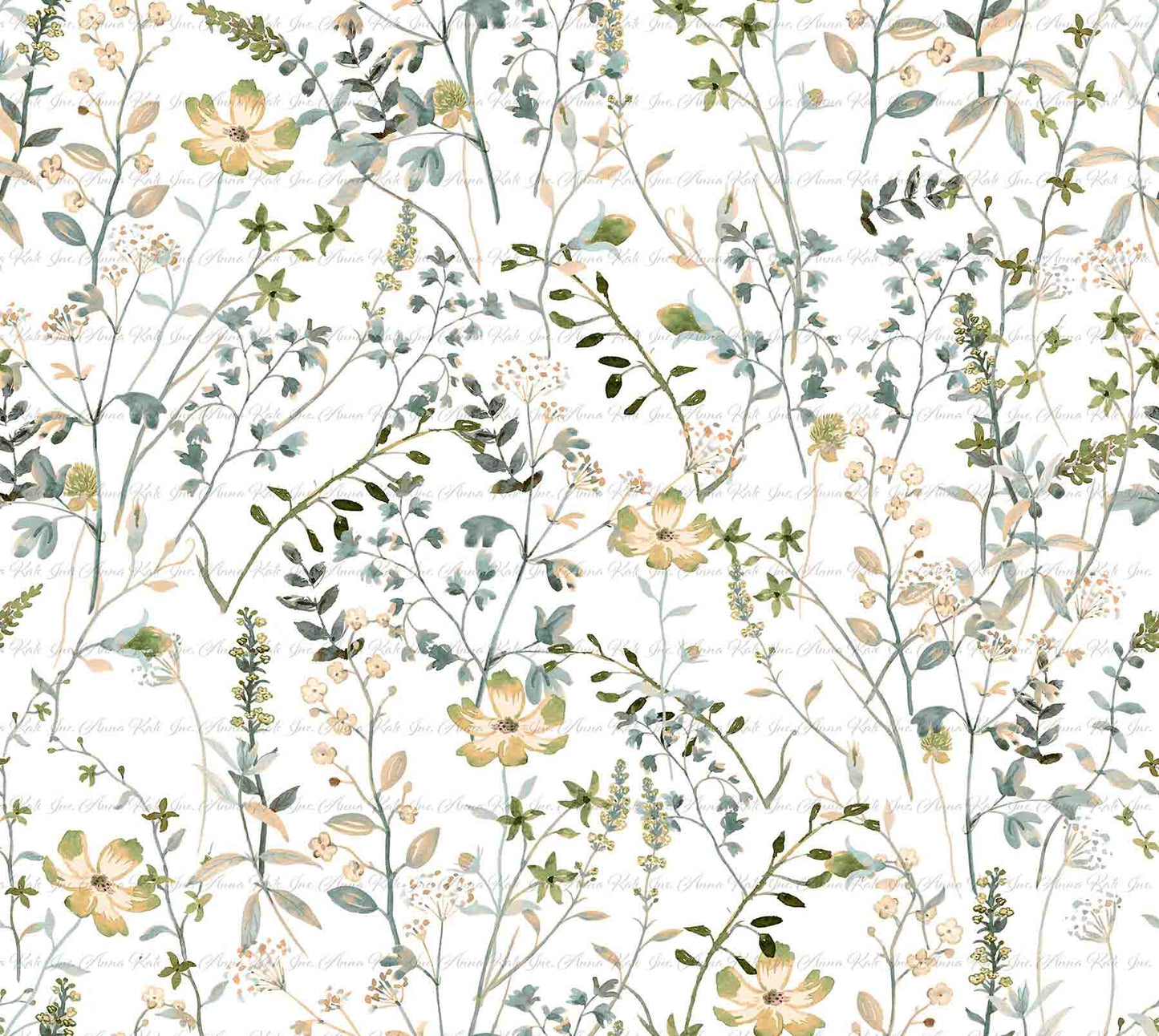 Amber Floral | Pebble Stone Knit Fabric