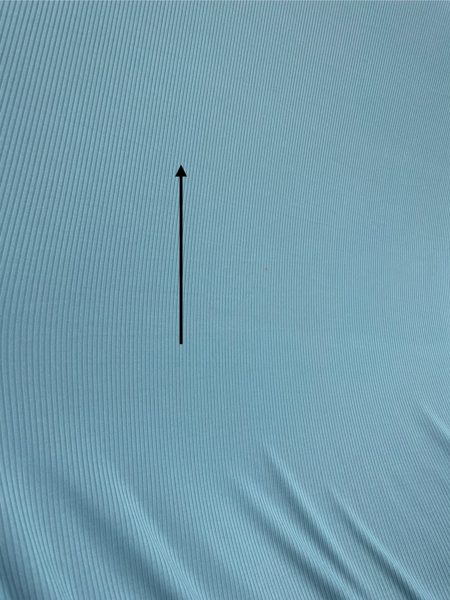 Flaw Note, See Below | Teal Solid | Chickadee Unbrushed Rib Knit Fabric
