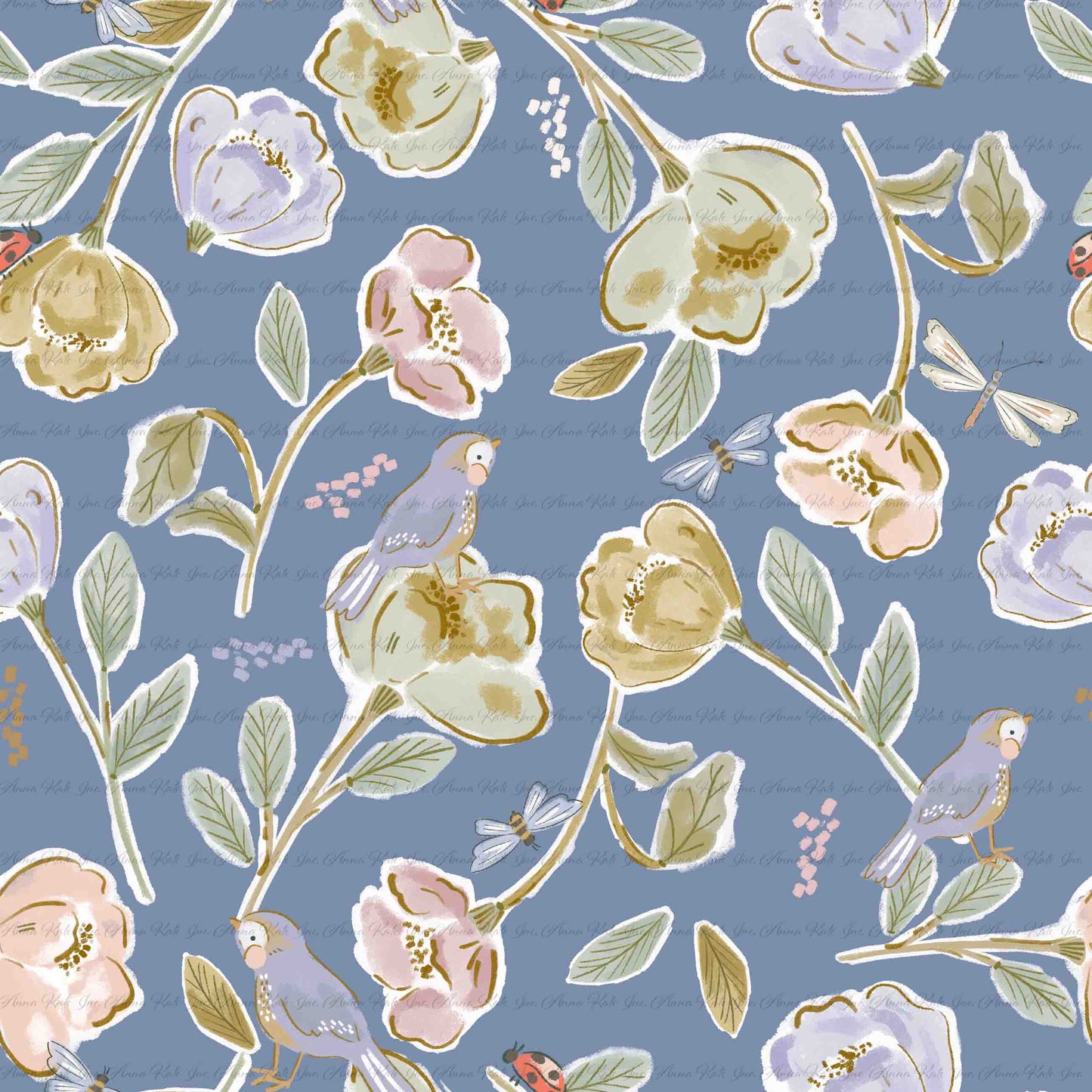 Dara the Ladybug | Robin Jersey Knit Fabric