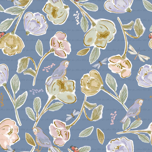 Dara the Ladybug | Robin Jersey Knit Fabric