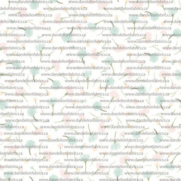 Harriet Floral | Swiss Dot Knit Fabric