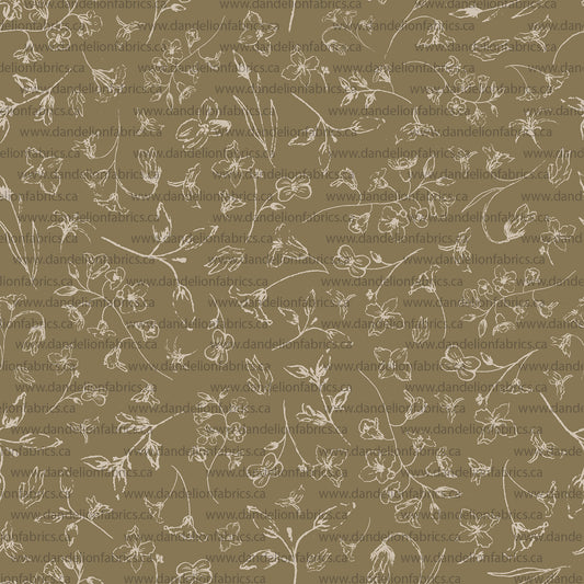 Quality Disclaimer Below | Joy Floral | Pebble Stone Knit Fabric