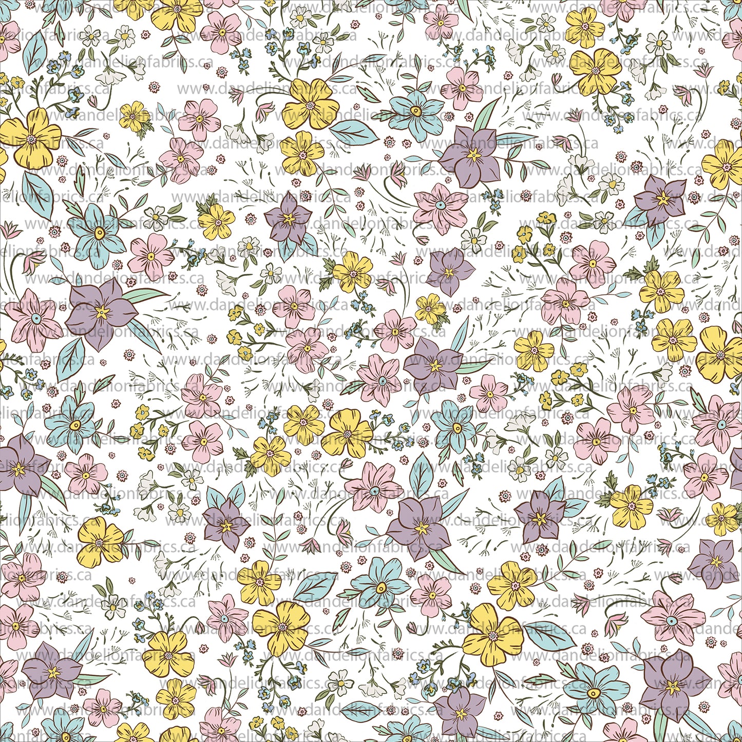 Livia Floral | Eureka Jersey Knit Fabric