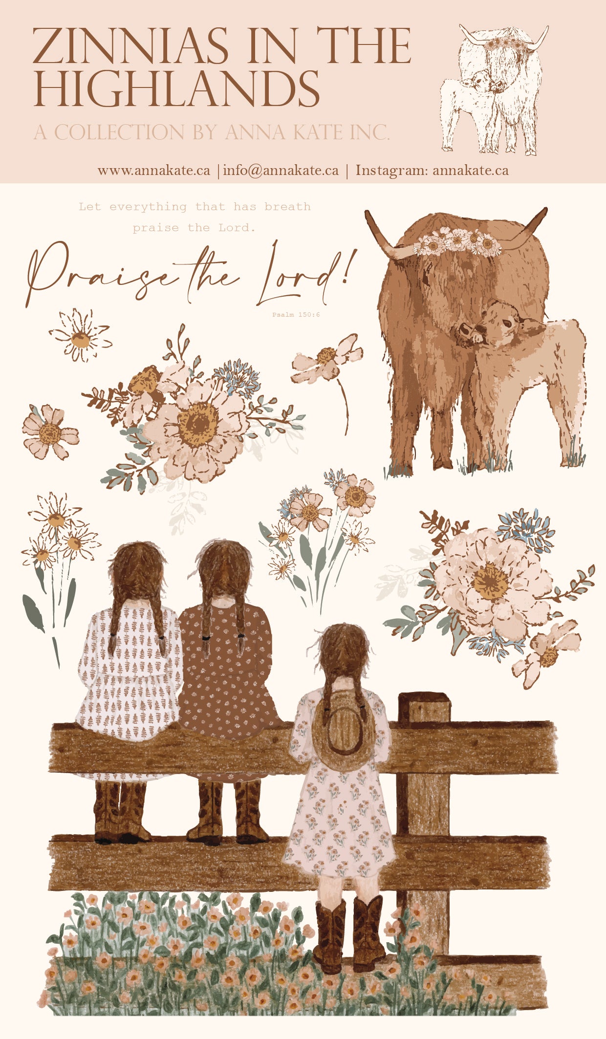 Pre-Order | Zinnias in the Highlands: Highland Bouquets